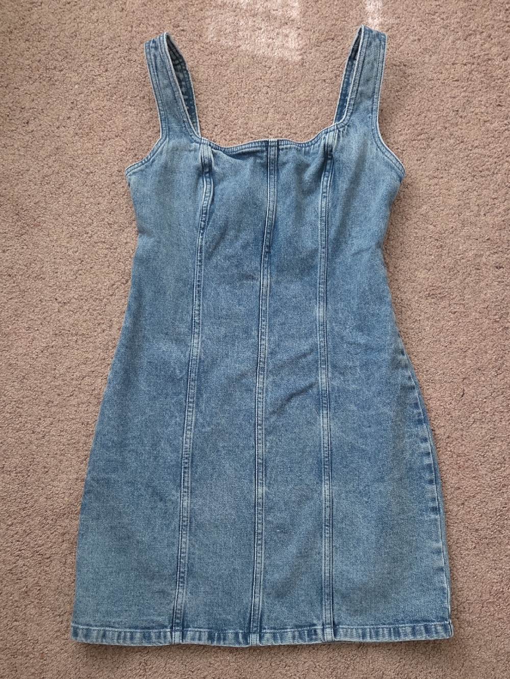 Abercrombie & Fitch Blue Denim Mini Dress
